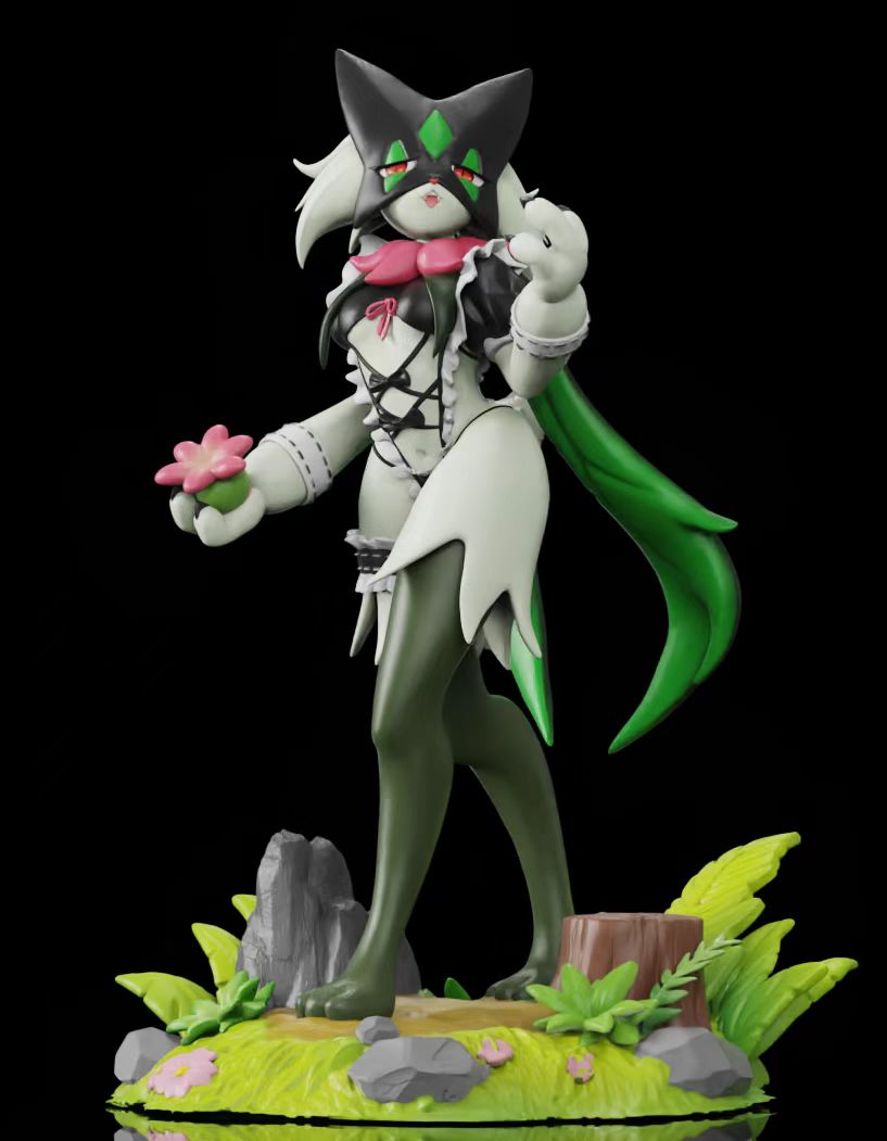 Zhu Yi Wan Jia Studio – Pokémon Maid Meowscarada - elevenGK Anime