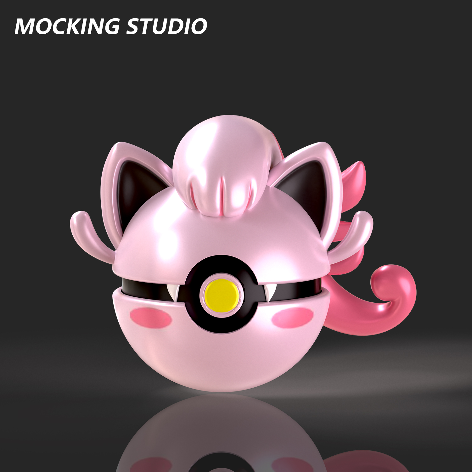 Zhu Yi Wan Jia Studio - Pokémon Scream Tail Poké Ball