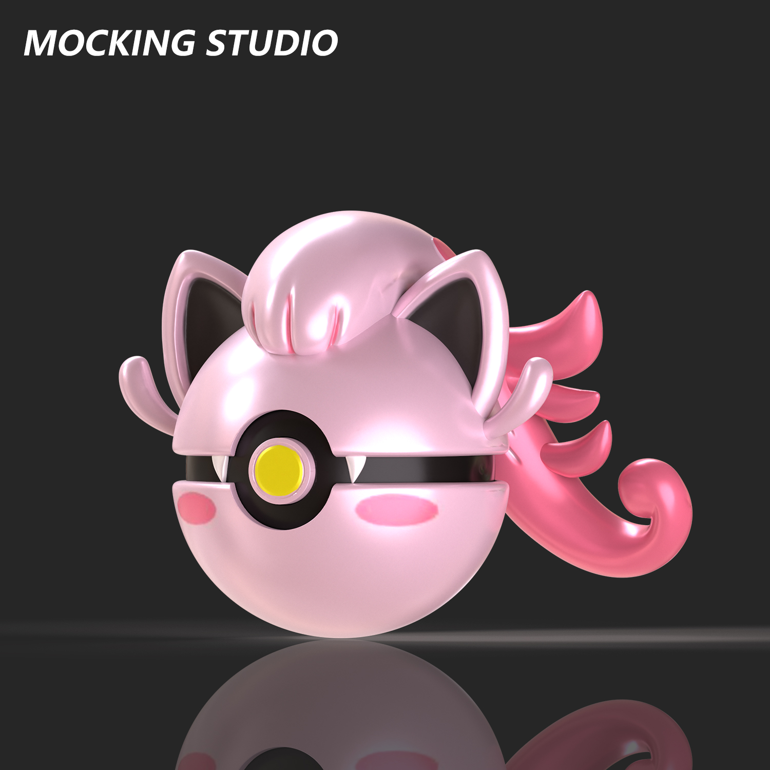 Zhu Yi Wan Jia Studio - Pokémon Scream Tail Poké Ball