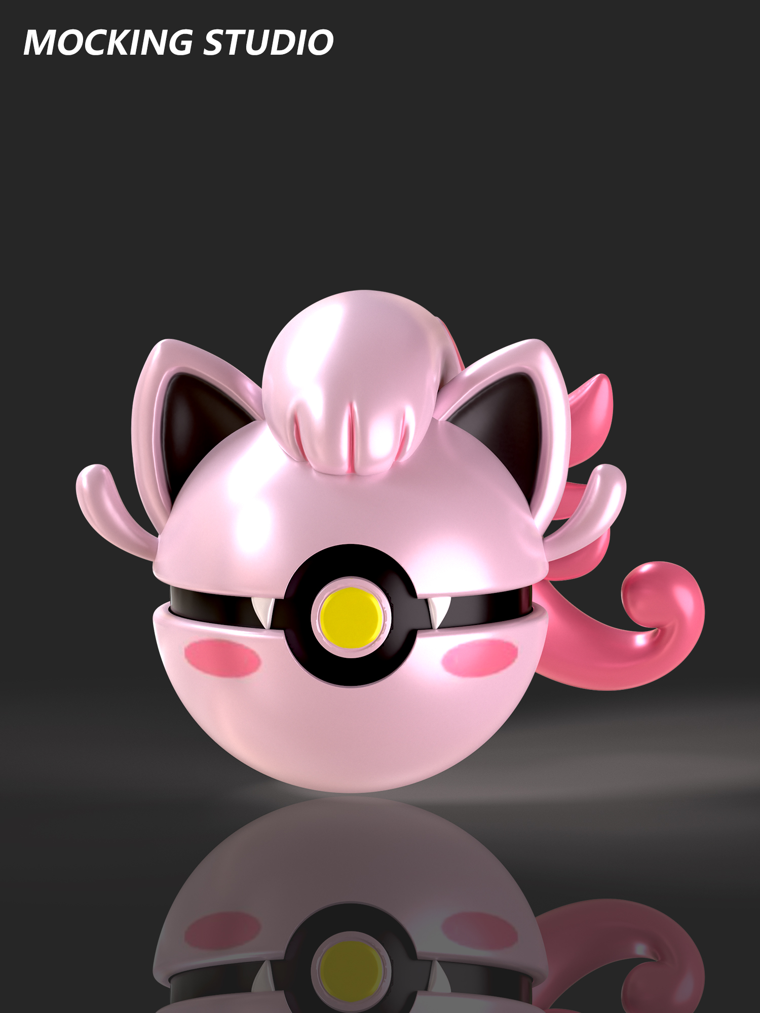 Zhu Yi Wan Jia Studio - Pokémon Scream Tail Poké Ball