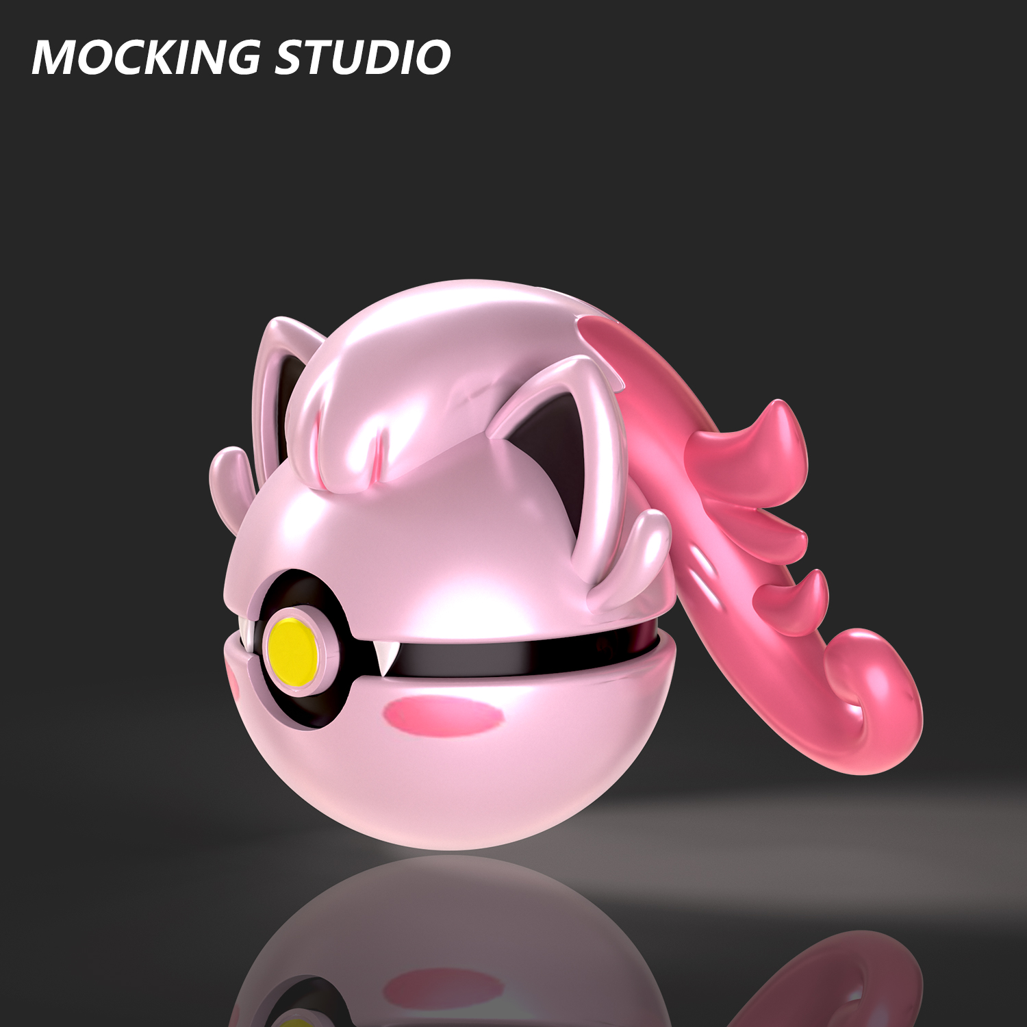 Zhu Yi Wan Jia Studio - Pokémon Scream Tail Poké Ball