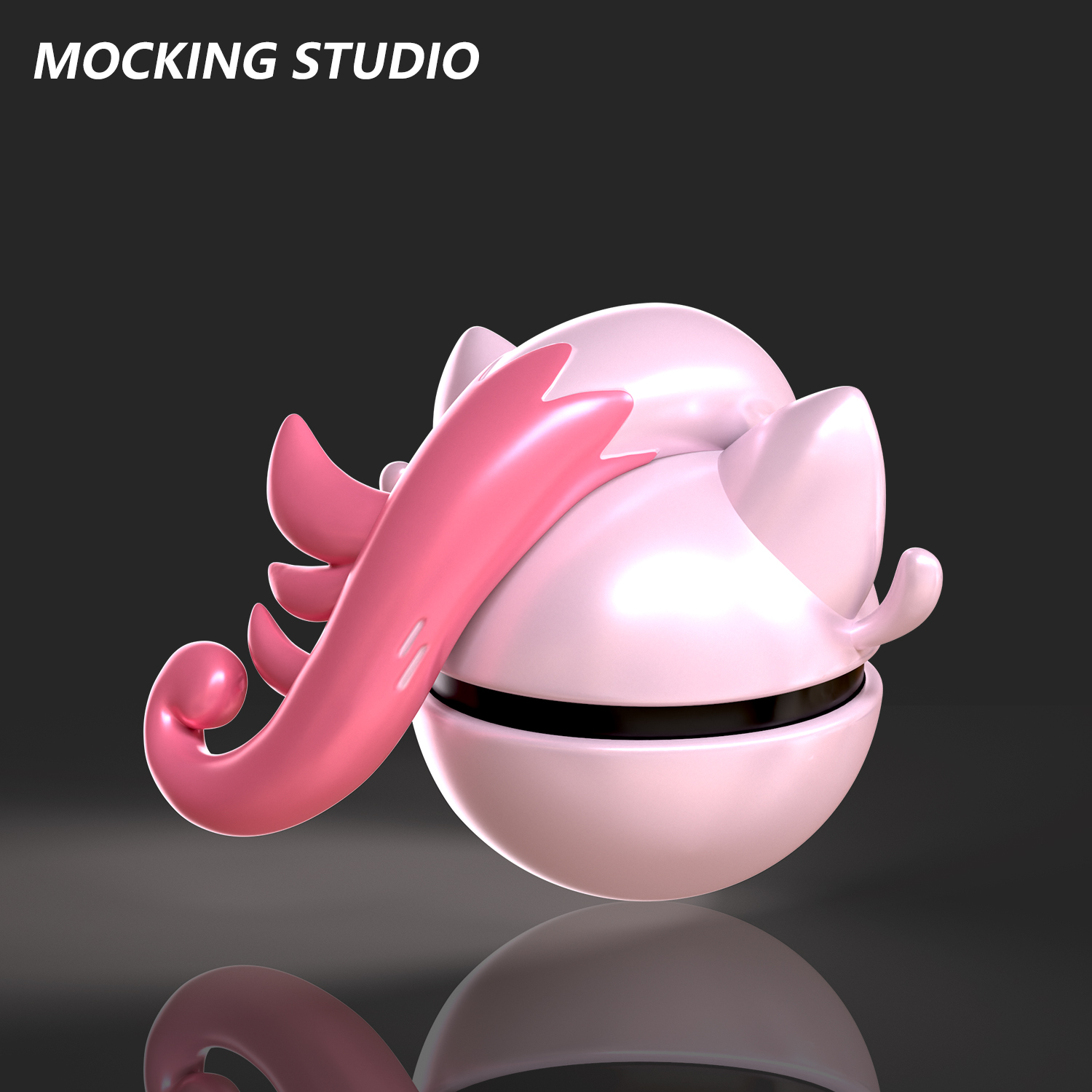 Zhu Yi Wan Jia Studio - Pokémon Scream Tail Poké Ball