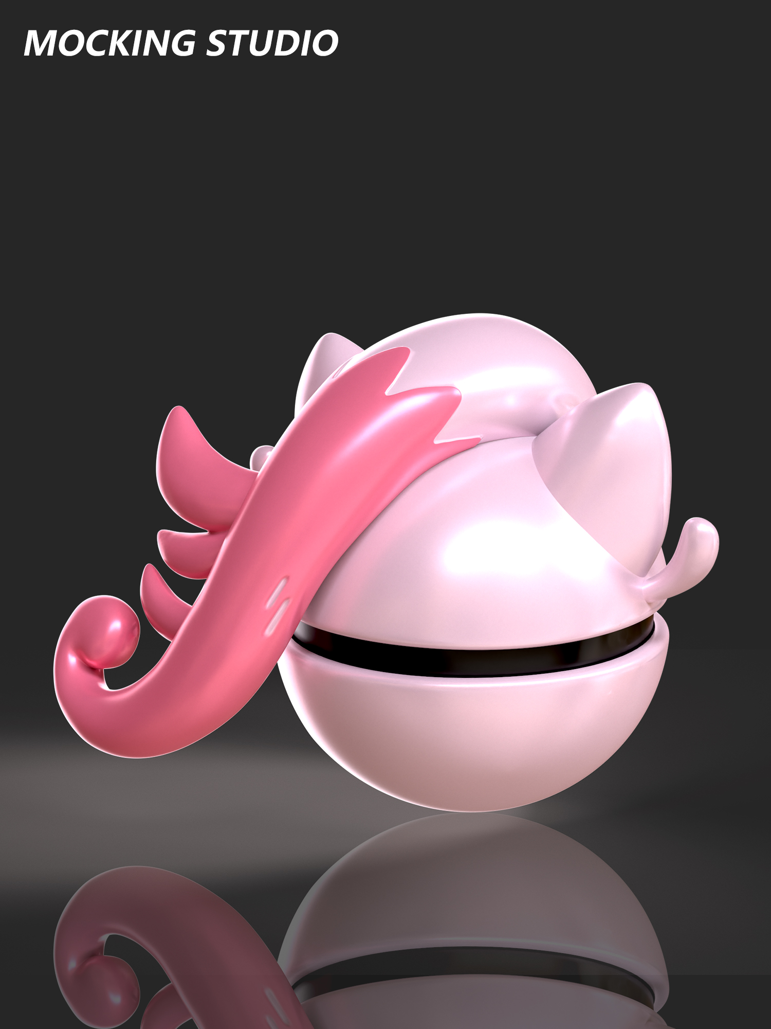 Zhu Yi Wan Jia Studio - Pokémon Scream Tail Poké Ball