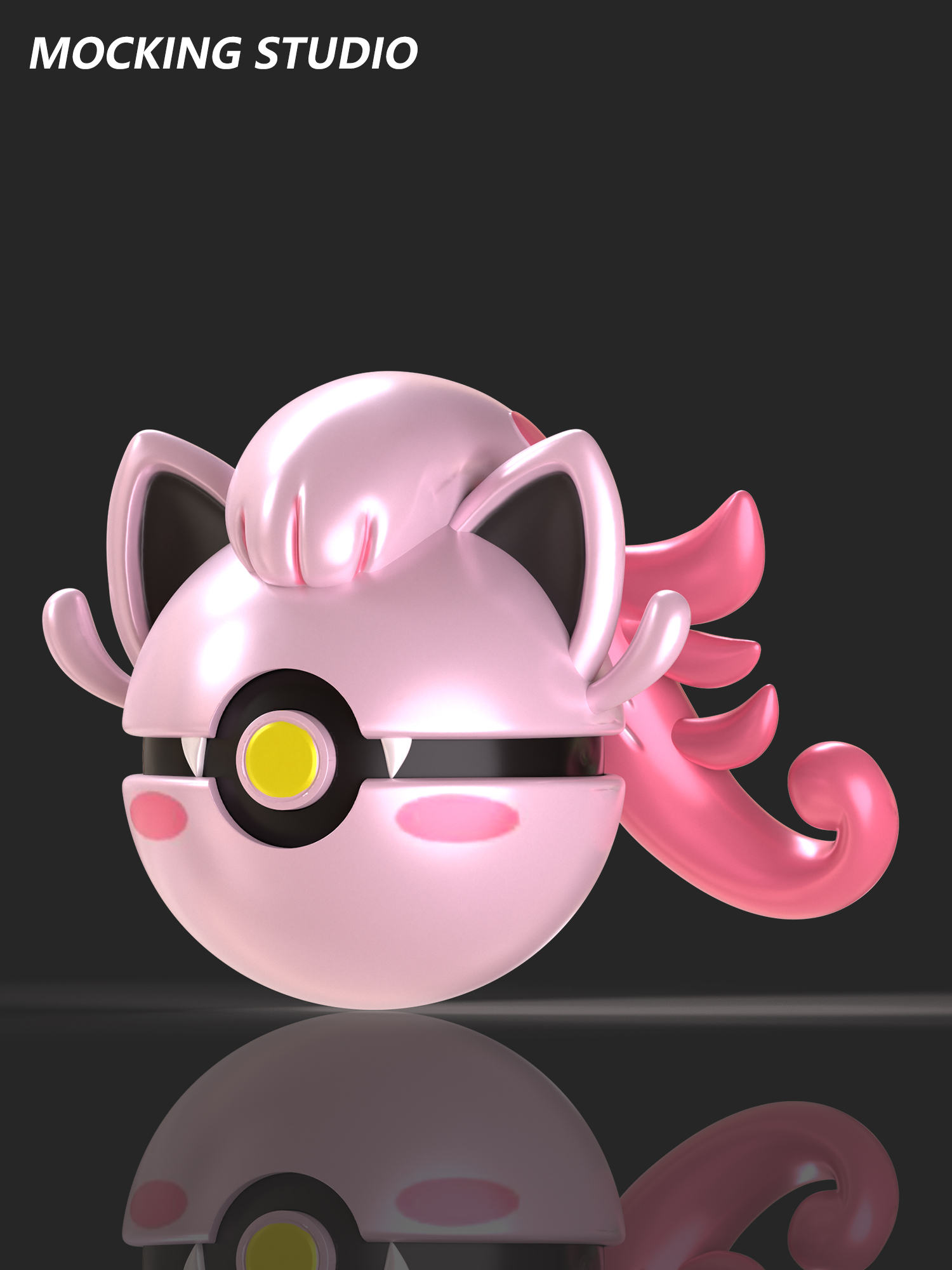 Zhu Yi Wan Jia Studio - Pokémon Scream Tail Poké Ball
