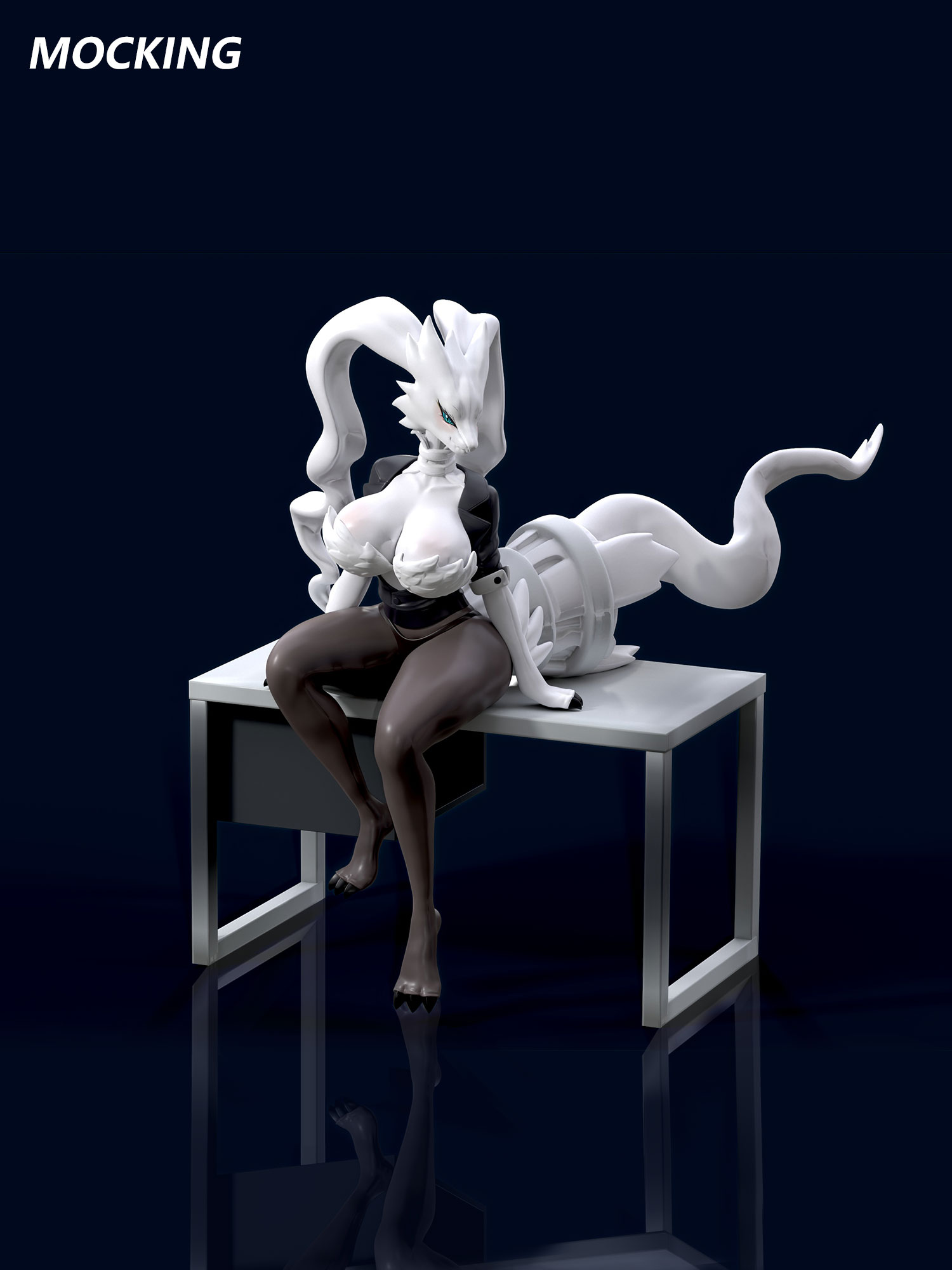 Zhu Yi Wan Jia Studio - Pokemon Strange World of Proportions Series big breasts Reshiram