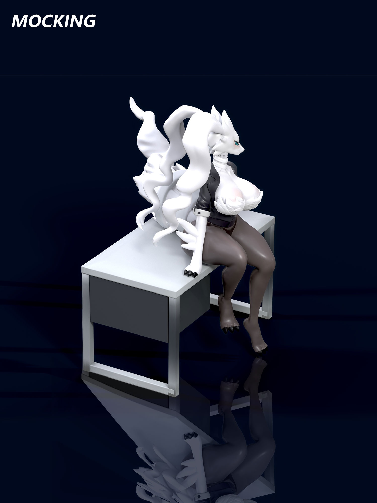 Zhu Yi Wan Jia Studio - Pokemon Strange World of Proportions Series big breasts Reshiram