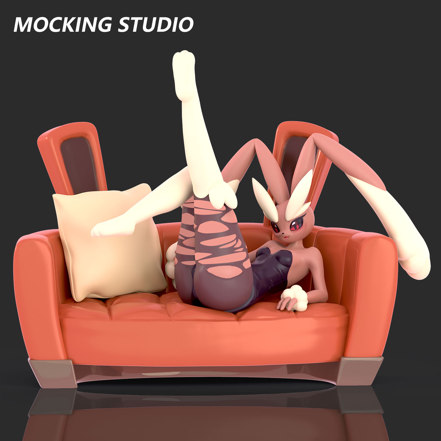 Zhu Yi Wan Jia Studio - Pokémon Succubus Lopunny