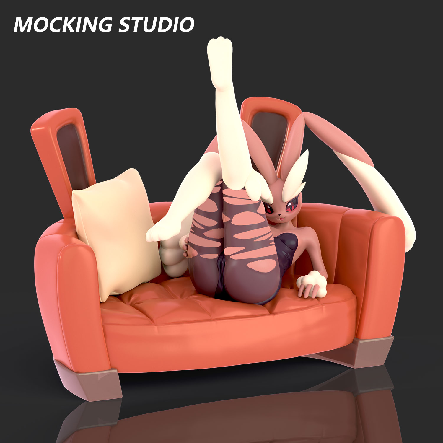 Zhu Yi Wan Jia Studio - Pokémon Succubus Lopunny