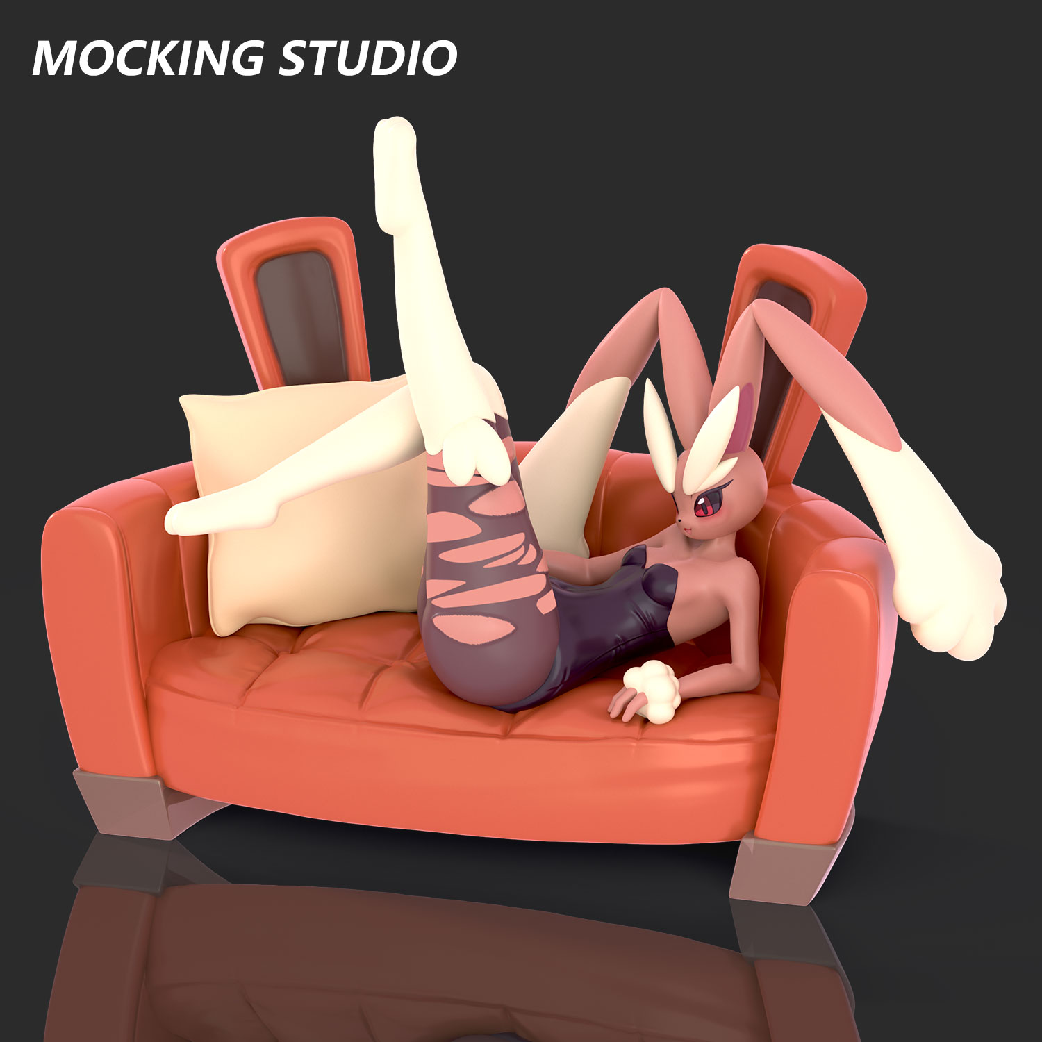 Zhu Yi Wan Jia Studio - Pokémon Succubus Lopunny