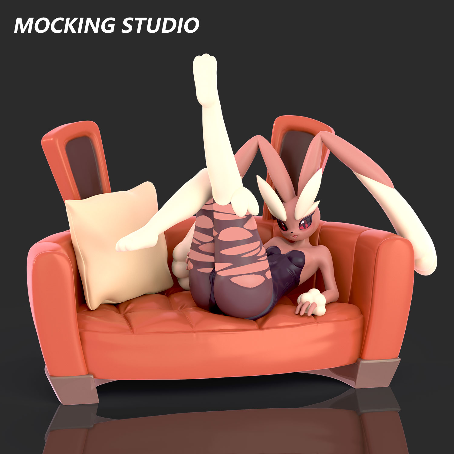 Zhu Yi Wan Jia Studio - Pokémon Succubus Lopunny