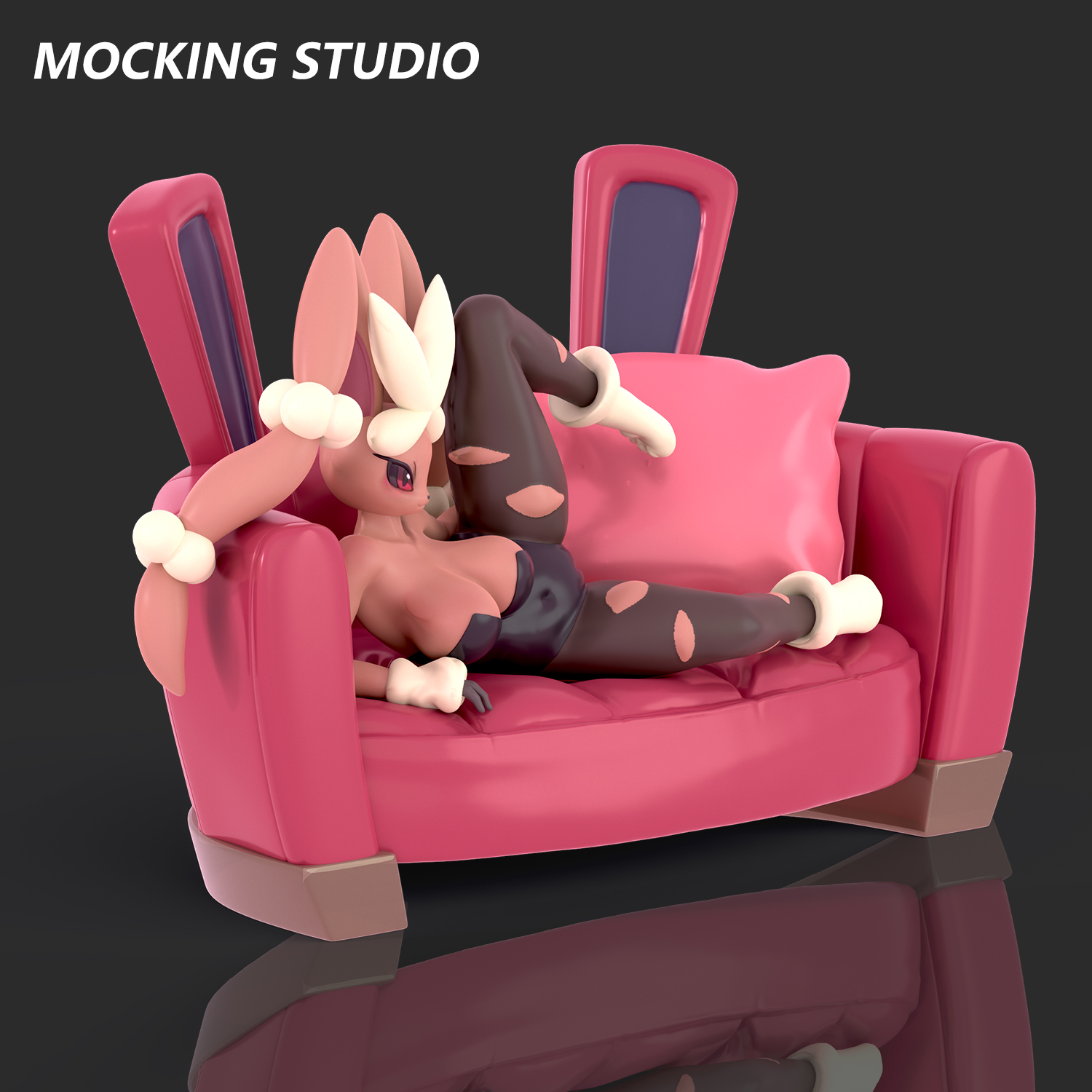 Zhu Yi Wan Jia Studio - Pokémon Succubus Lopunny