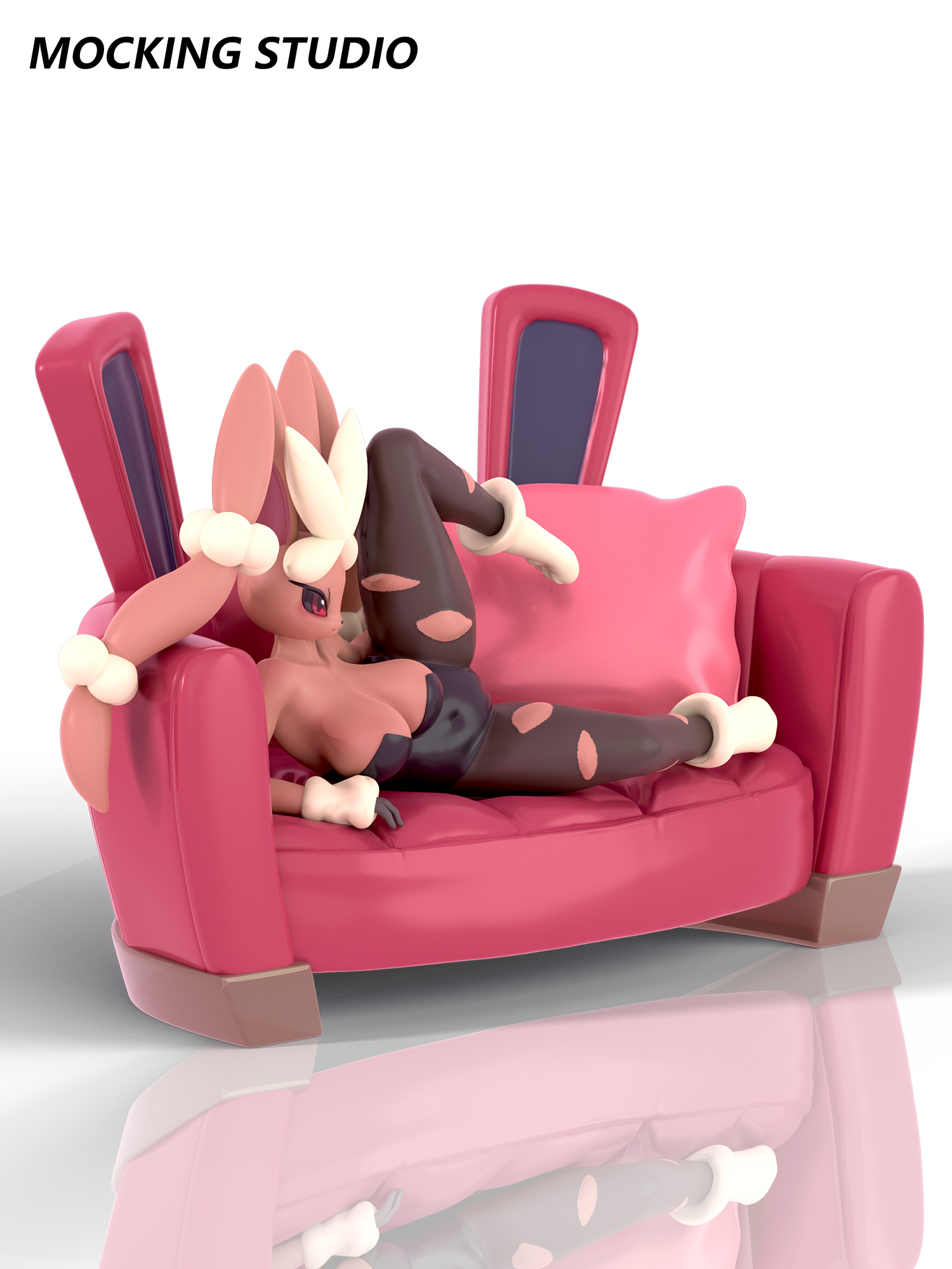 Zhu Yi Wan Jia Studio - Pokémon Succubus Lopunny