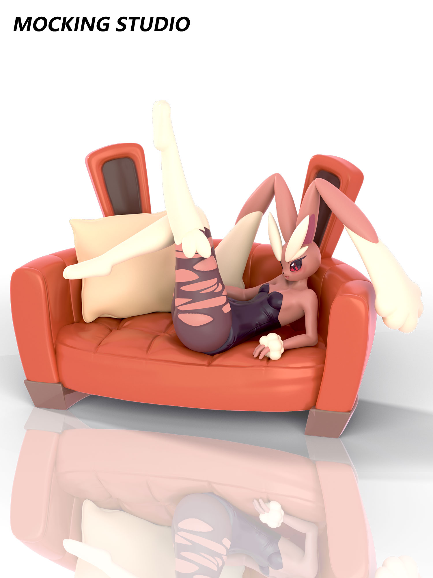 Zhu Yi Wan Jia Studio - Pokémon Succubus Lopunny
