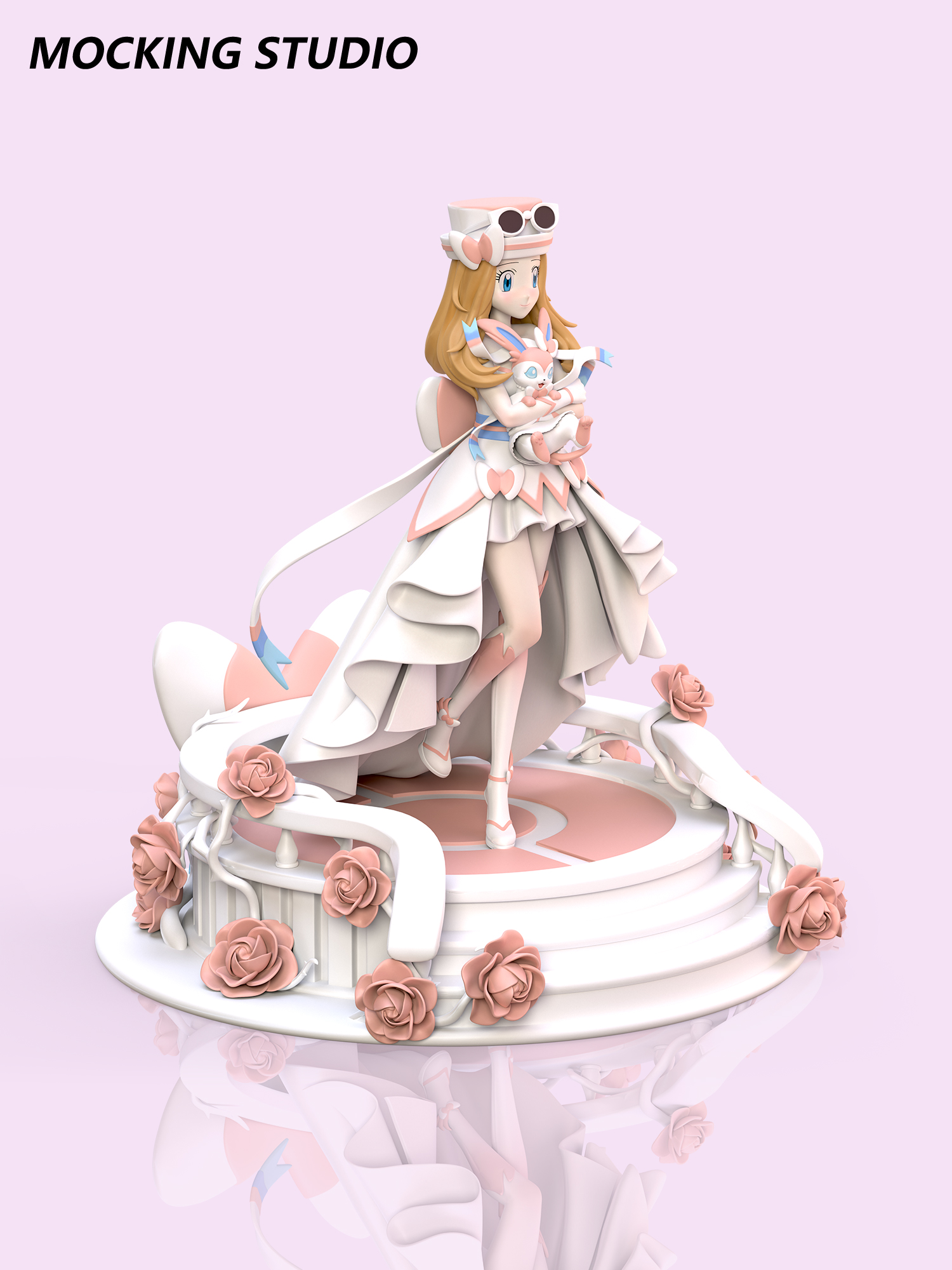Zhu Yi Wan Jia Studio - Pokémon Wedding Dress Series Serena Wedding Dress
