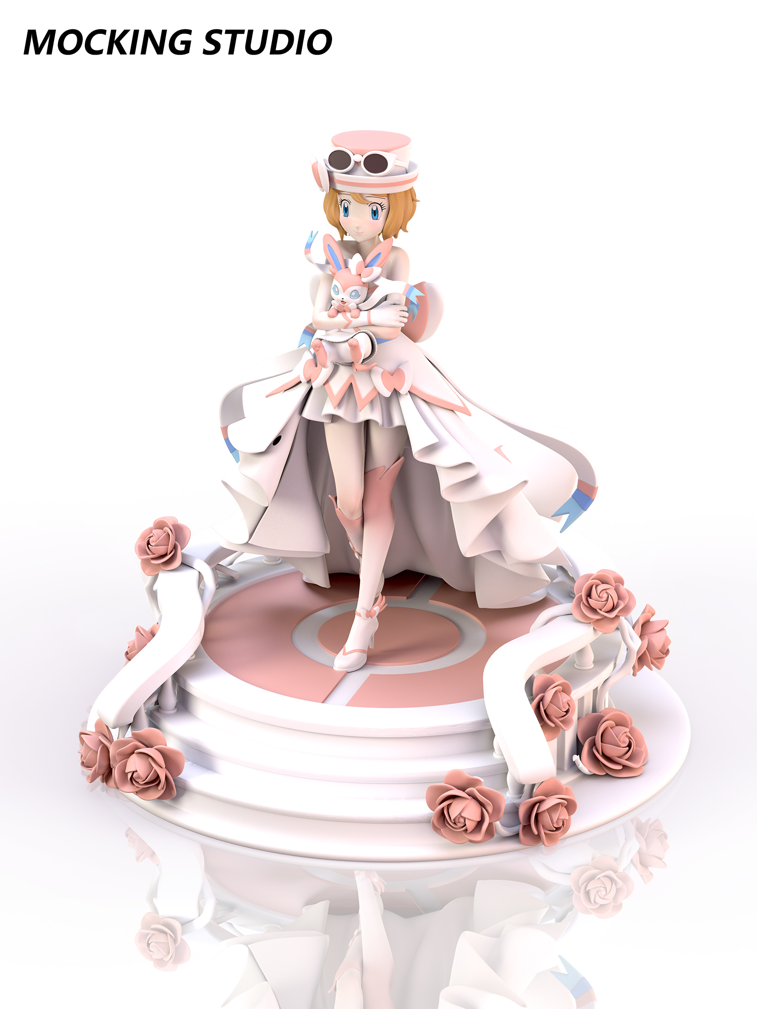 Zhu Yi Wan Jia Studio - Pokémon Wedding Dress Series Serena Wedding Dress