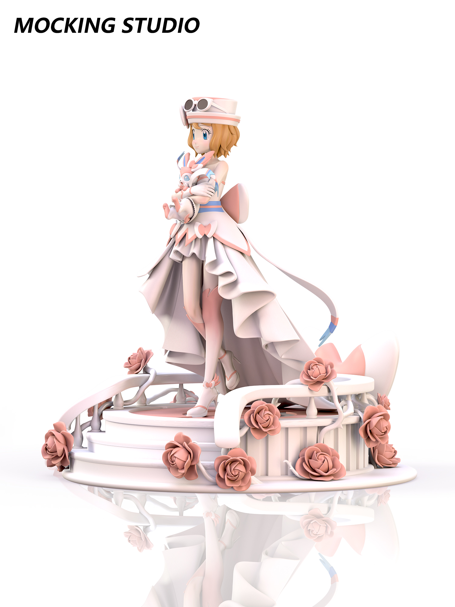 Zhu Yi Wan Jia Studio - Pokémon Wedding Dress Series Serena Wedding Dress