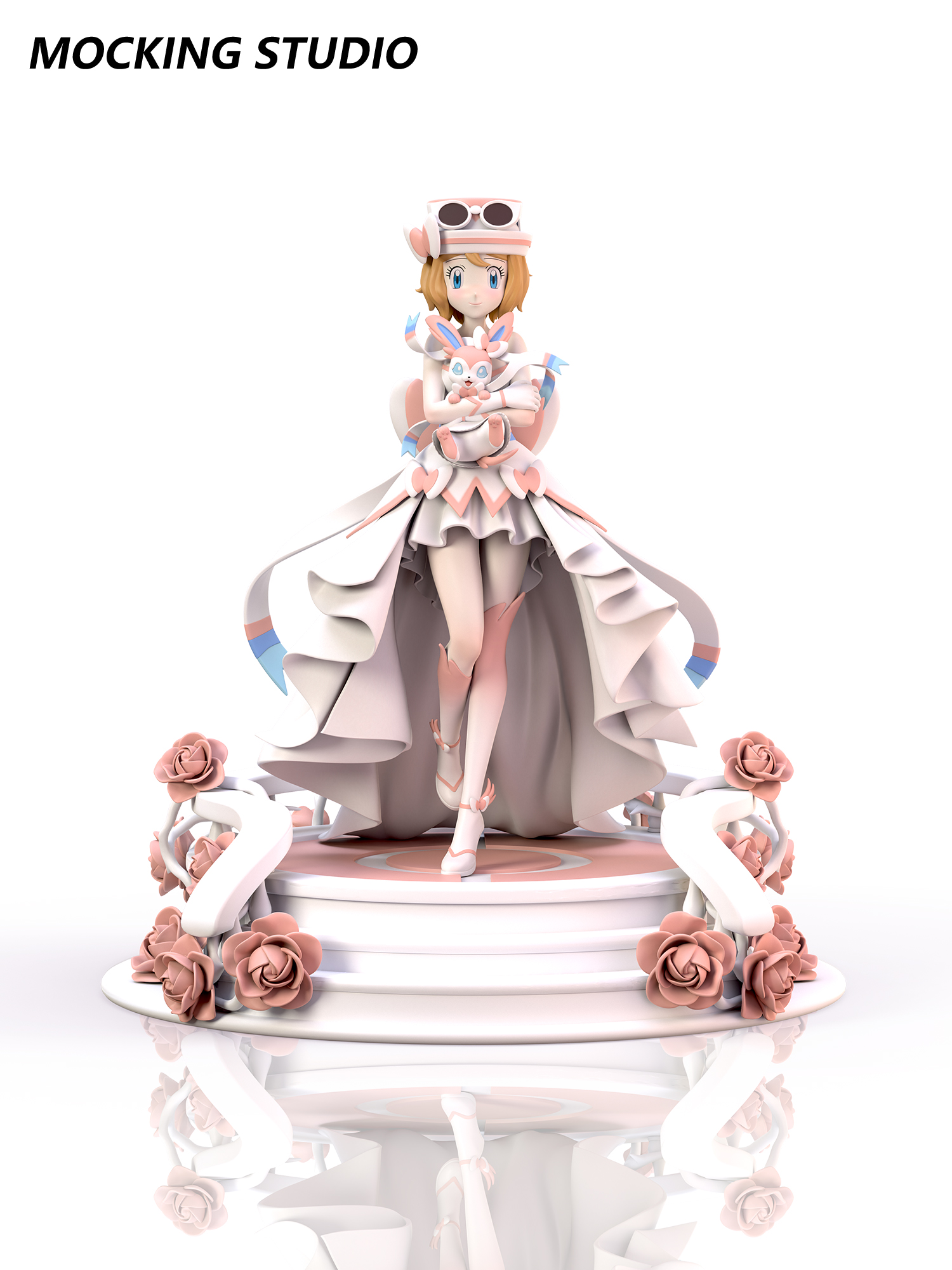 Zhu Yi Wan Jia Studio - Pokémon Wedding Dress Series Serena Wedding Dress