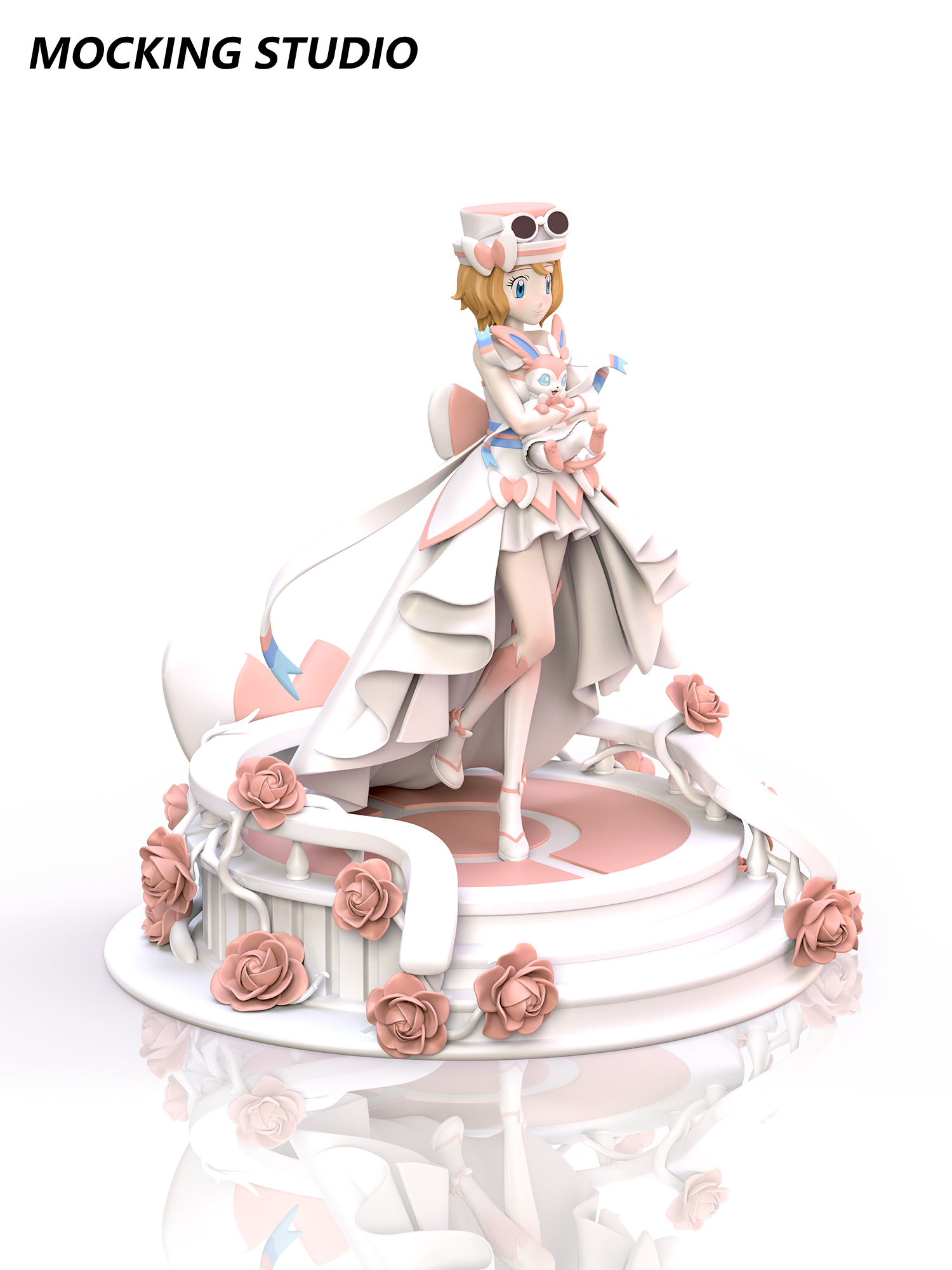 Zhu Yi Wan Jia Studio - Pokémon Wedding Dress Series Serena Wedding Dress