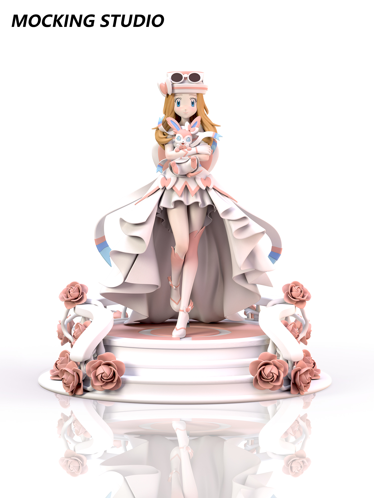 Zhu Yi Wan Jia Studio - Pokémon Wedding Dress Series Serena Wedding Dress
