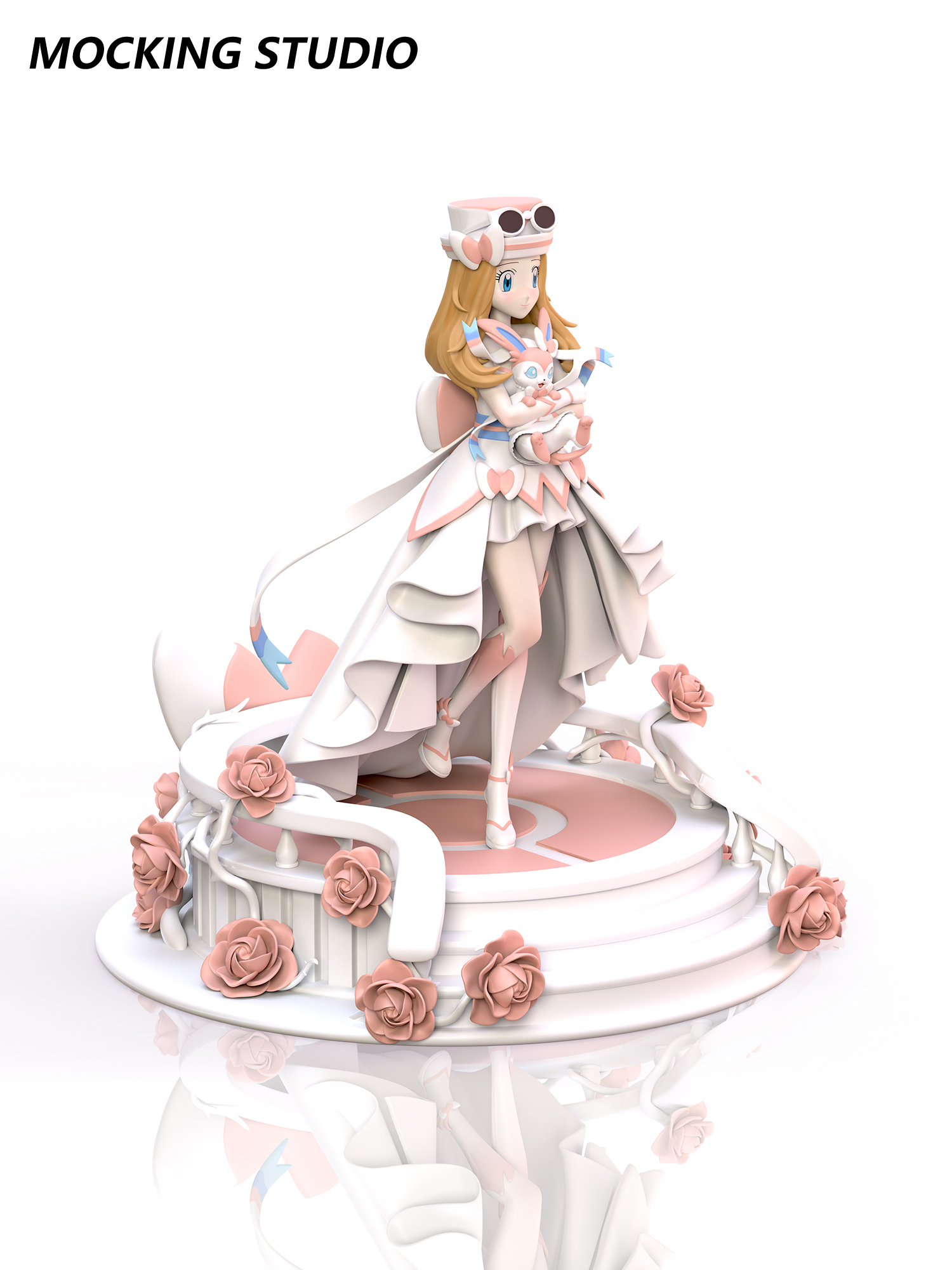 Zhu Yi Wan Jia Studio - Pokémon Wedding Dress Series Serena Wedding Dress