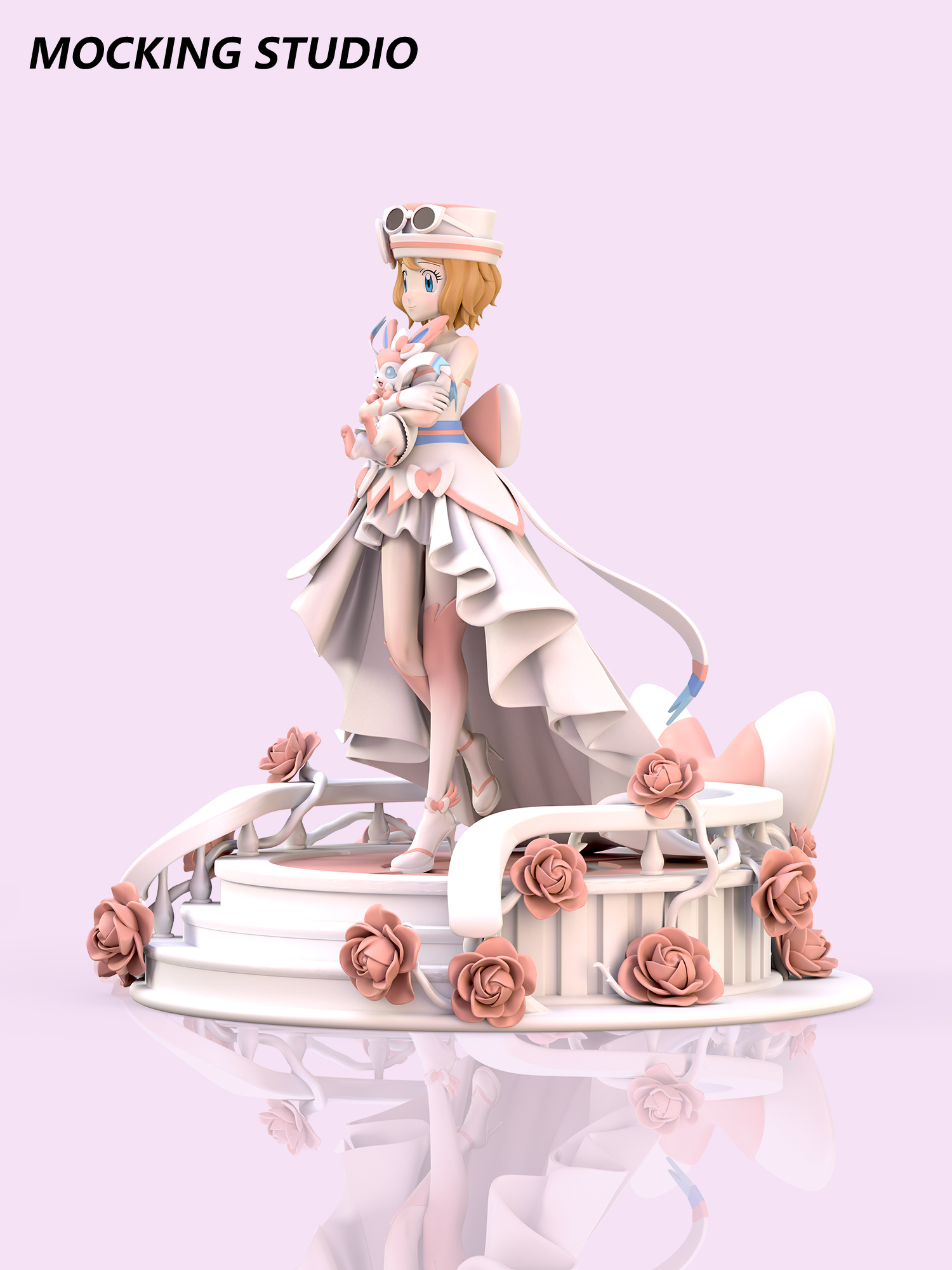 Zhu Yi Wan Jia Studio - Pokémon Wedding Dress Series Serena Wedding Dress