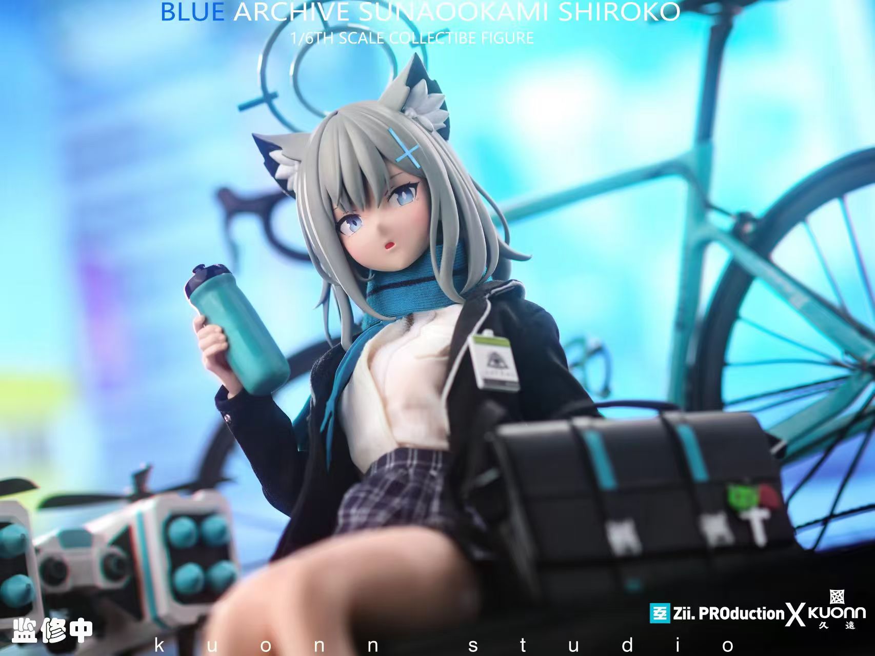 Zii.PROduction Studio & kuonn Studio - Blue Archive Sunaookami Shiroko