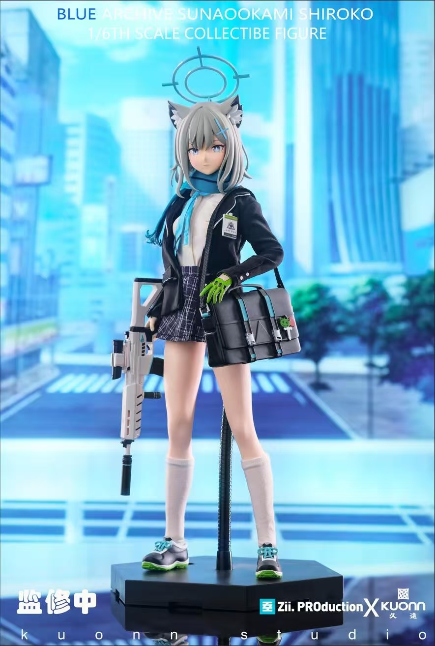 Zii.PROduction Studio & kuonn Studio - Blue Archive Sunaookami Shiroko