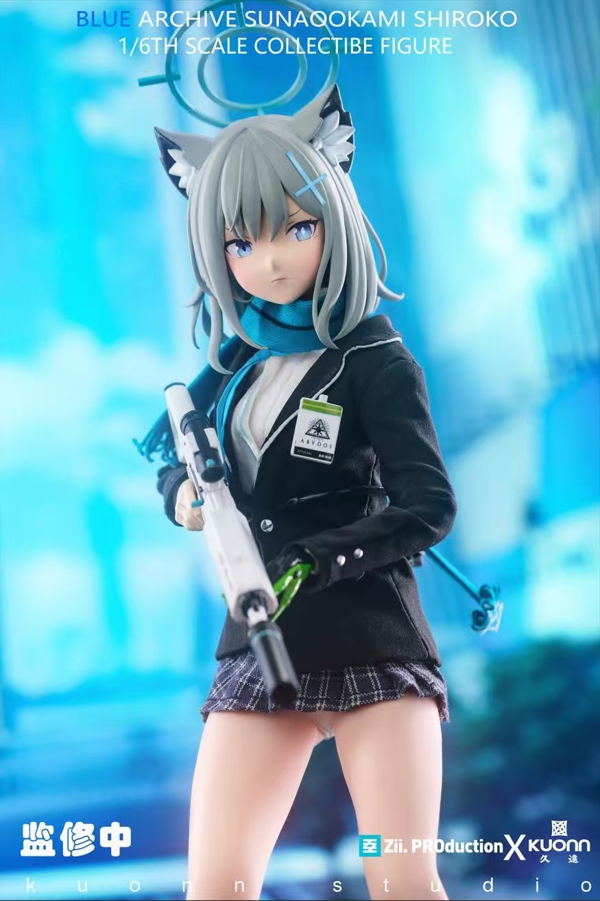 Zii.PROduction Studio & kuonn Studio - Blue Archive Sunaookami Shiroko