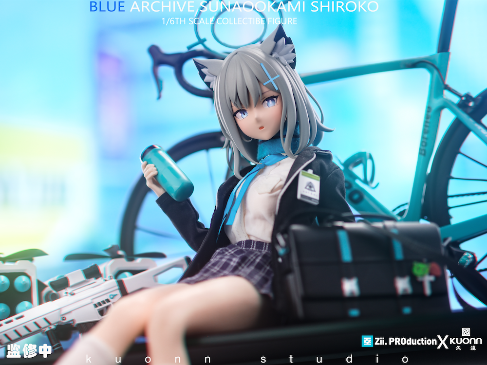 Zii.PROduction Studio & kuonn Studio - Blue Archive Sunaookami Shiroko