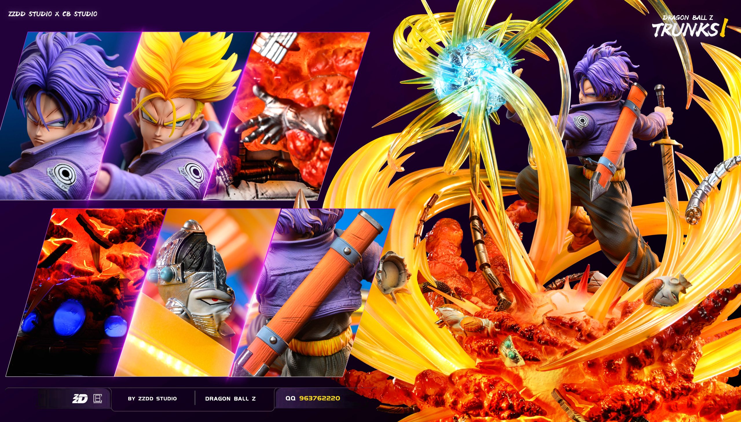 Zzdd Studio & Cousin brother Studio – Dragon Ball Future Trunks vs