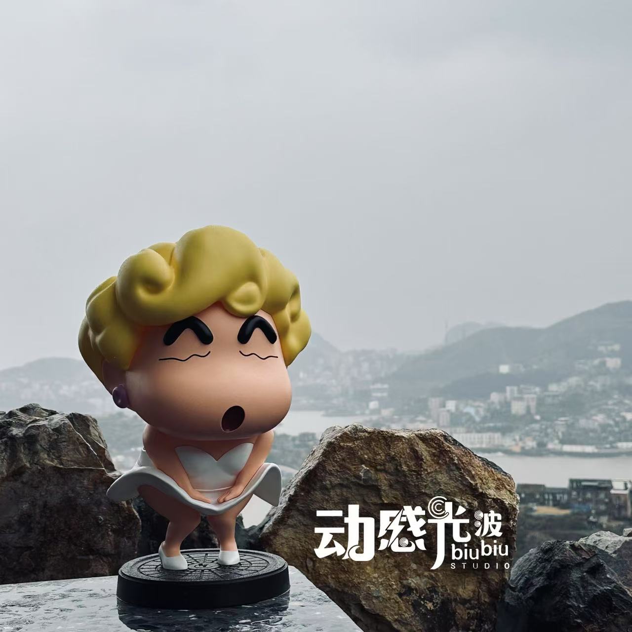 biubiu Studio - Crayon Shin-chan 35cm Monroe Shin-chan & JK Shin-chan