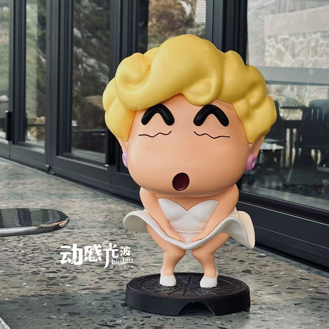 biubiu Studio - Crayon Shin-chan 35cm Monroe Shin-chan & JK Shin-chan