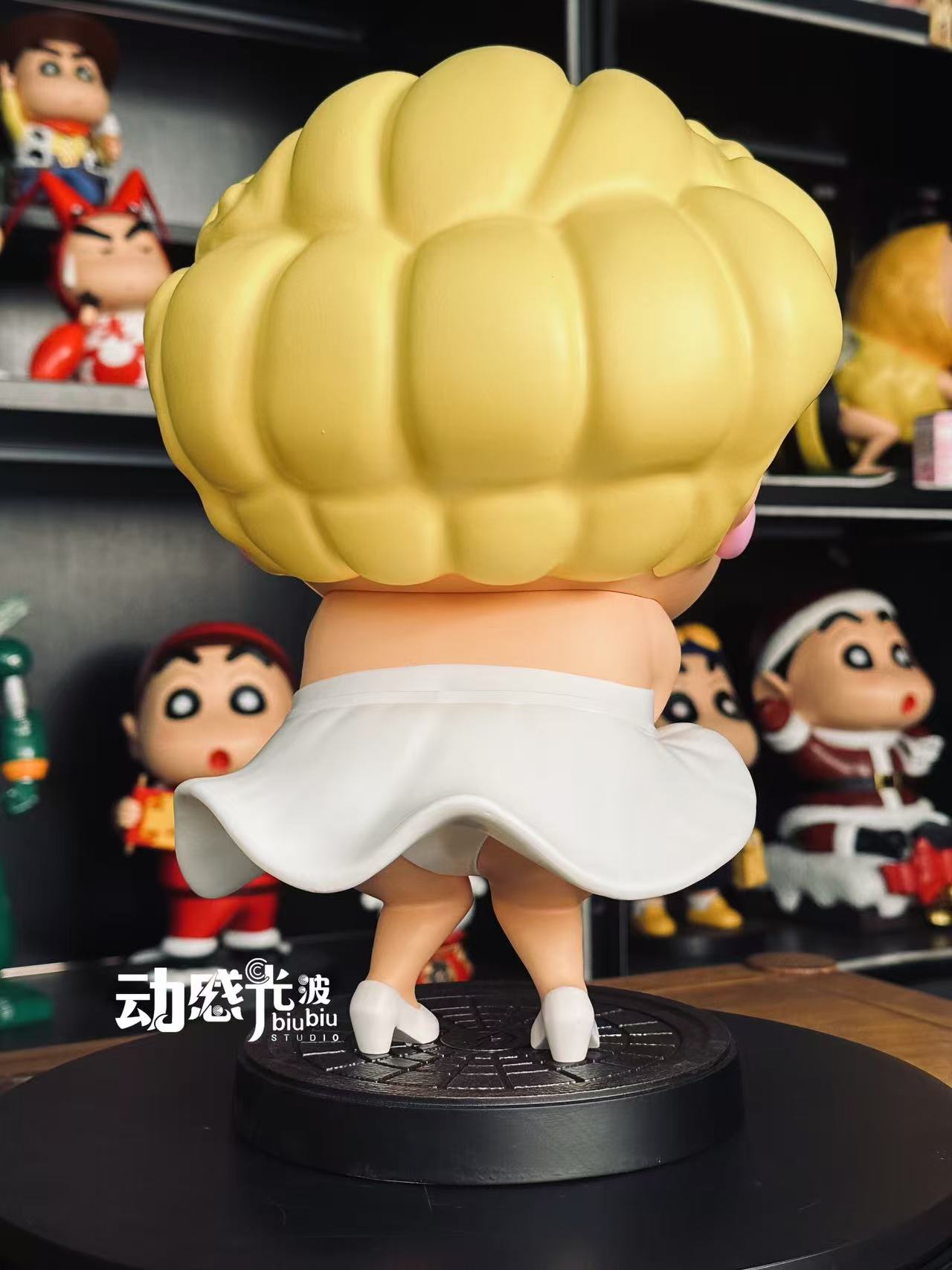 biubiu Studio - Crayon Shin-chan 35cm Monroe Shin-chan & JK Shin-chan
