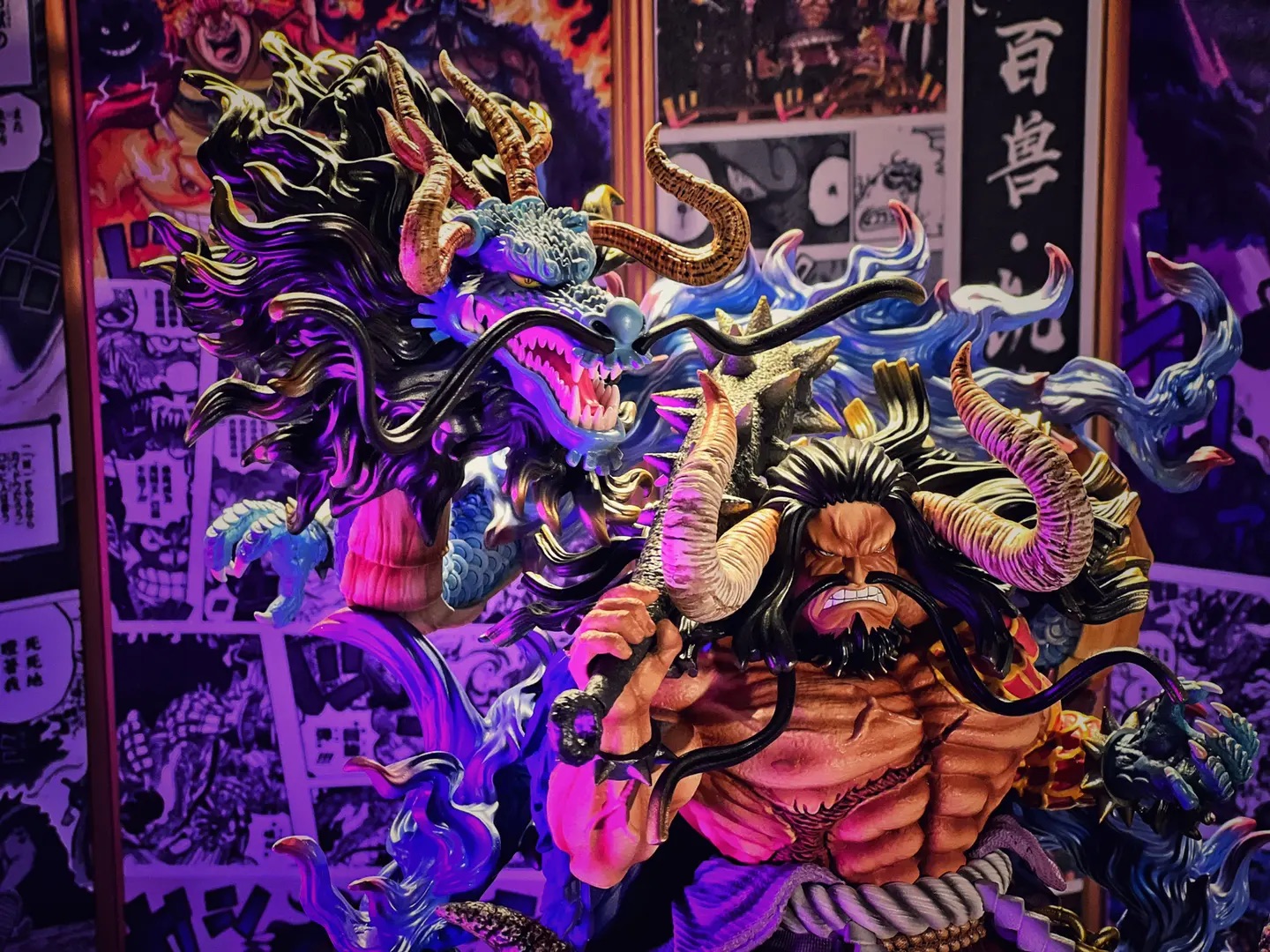 BBF Studio – One Piece Kaido Purple Clothes (solid color dragon)