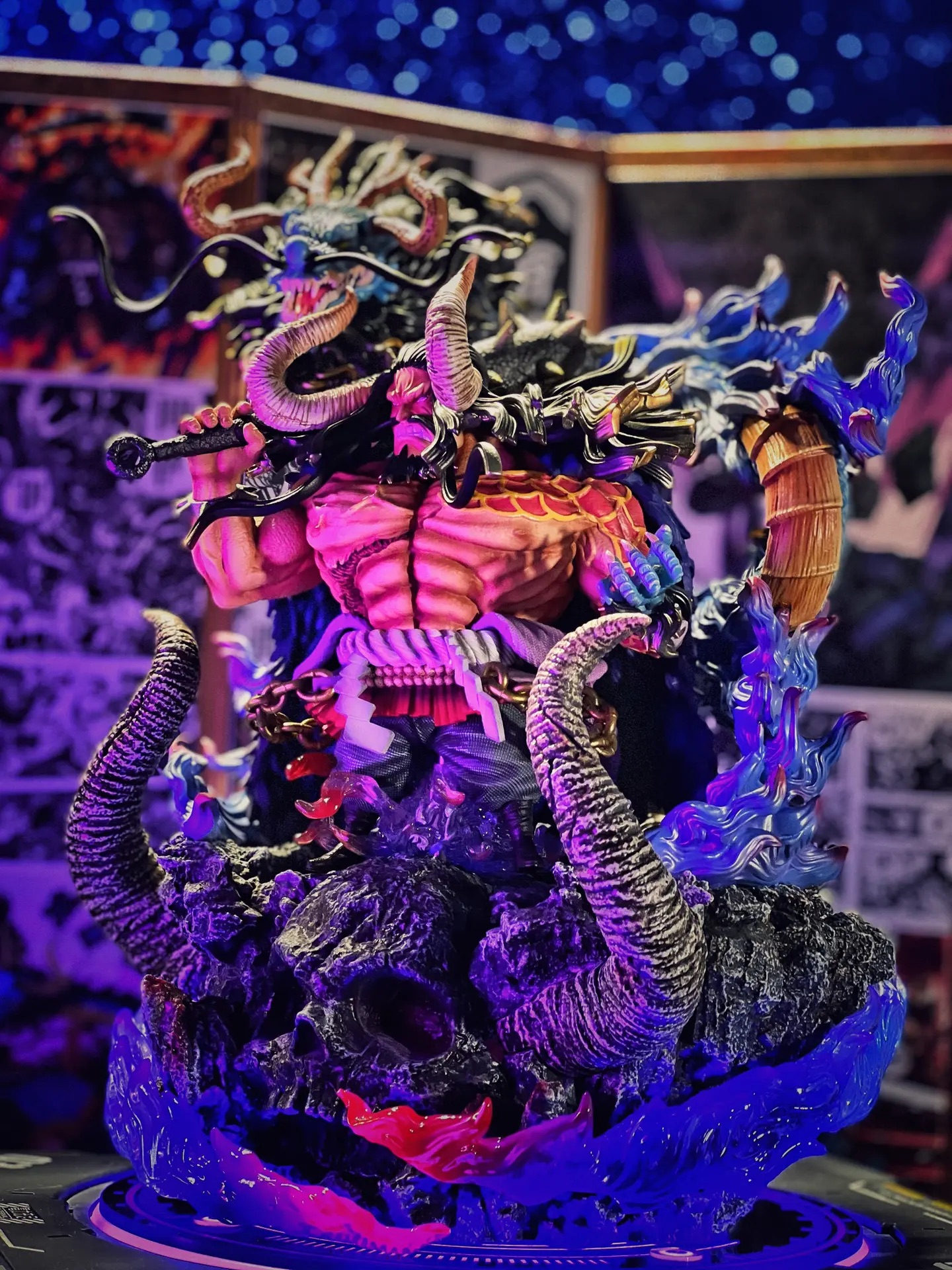 BBF Studio – One Piece Kaido Purple Clothes (solid color dragon)