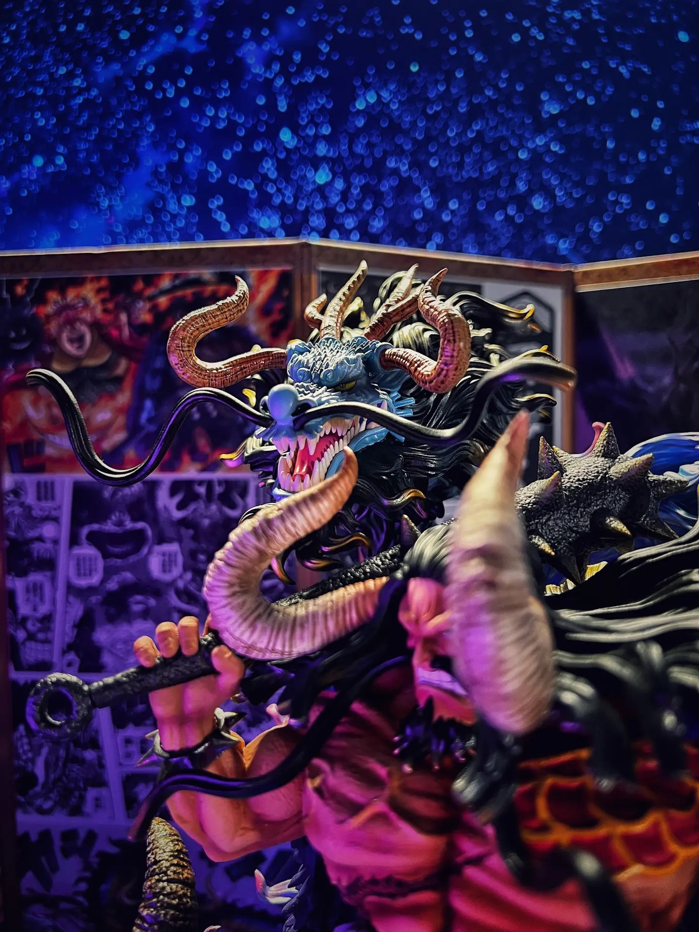 BBF Studio – One Piece Kaido Purple Clothes (solid color dragon)