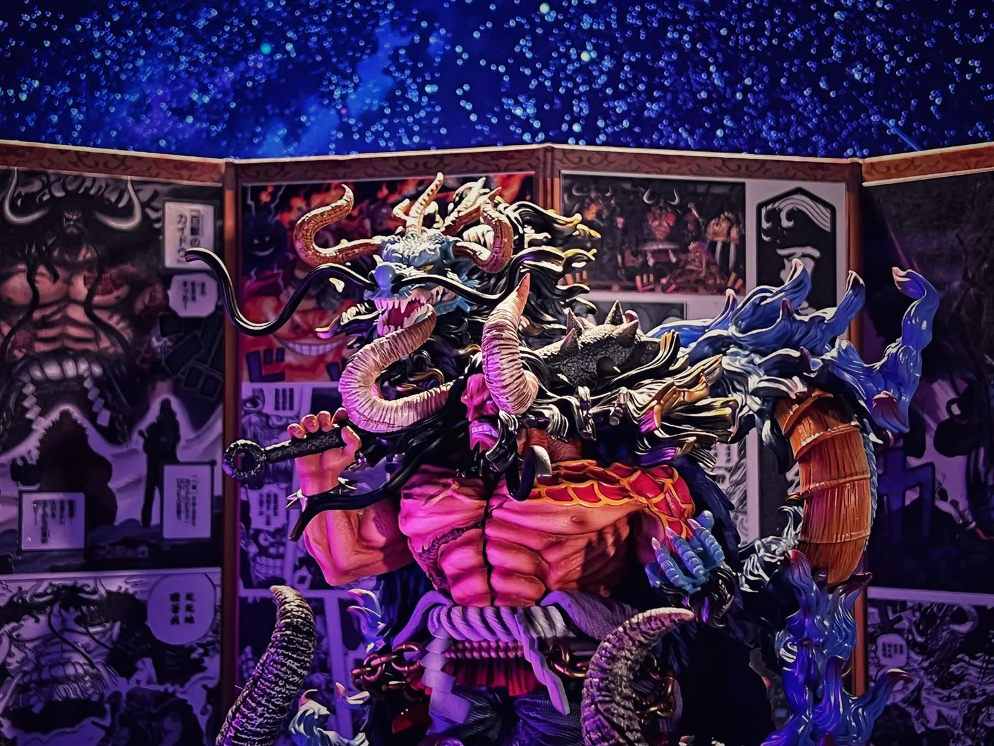 BBF Studio – One Piece Kaido Purple Clothes (solid color dragon)