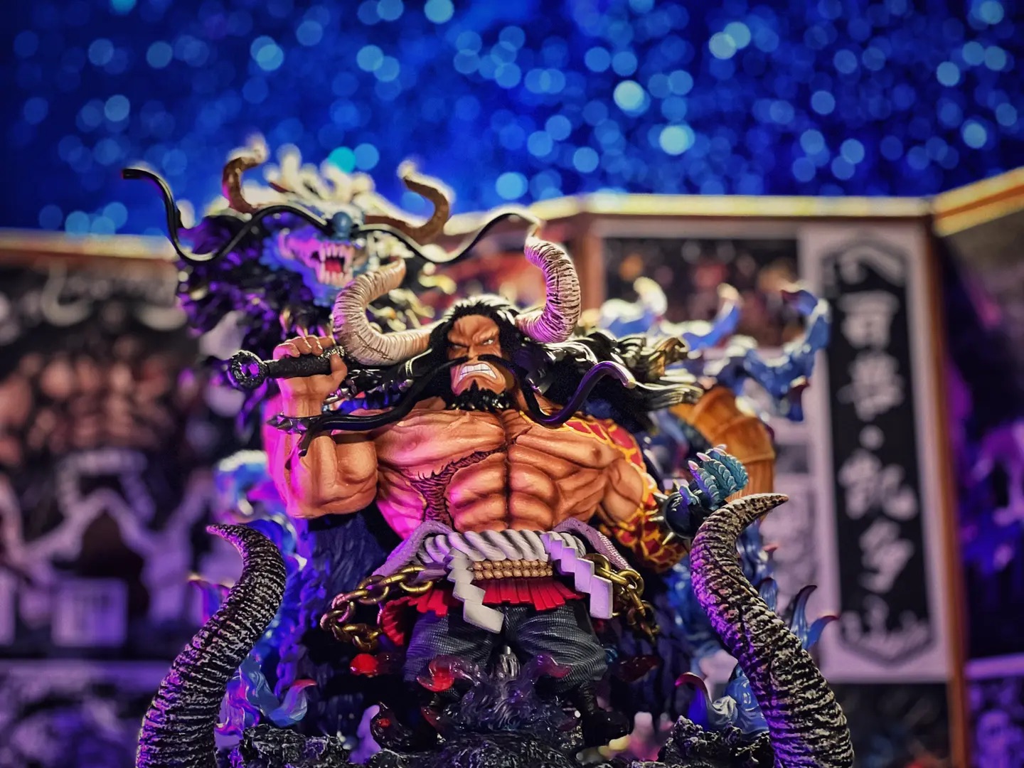 BBF Studio – One Piece Kaido Purple Clothes (solid color dragon)