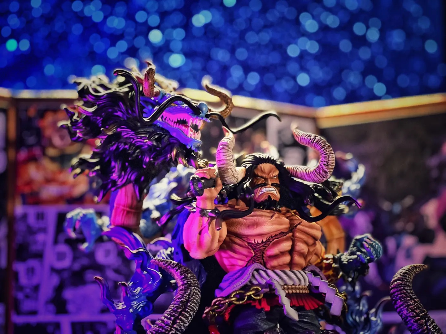 BBF Studio – One Piece Kaido Purple Clothes (solid color dragon)