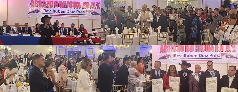 Reverendo Díaz efectúa tradicional «Abrazo Boricua en NY»; asisten cientos dominicanos Reverendo Díaz efectúa tradicional «Abrazo Boricua en NY»; asisten cientos dominicanos