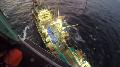 Rescatan en altamar a marinero con síntomas de ACV Rescatan en altamar a marinero con síntomas de ACV