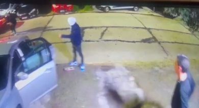 Seis delincuentes armados roban el auto a un hombre que llegaba a su casa Seis delincuentes armados roban el auto a un hombre que llegaba a su casa