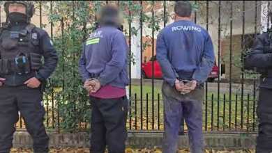 Cinco robacables fueron capturados «in fraganti» Cinco robacables fueron capturados «in fraganti»
