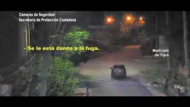 Robó un auto, chocó y volcó Robó un auto, chocó y volcó