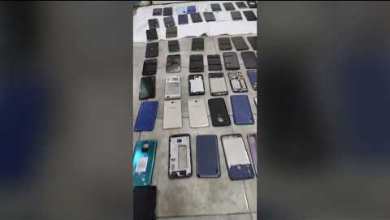 Secuestran mas de 100 celulares «flojos de papeles» Secuestran mas de 100 celulares «flojos de papeles»