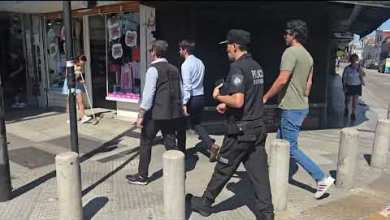 Operativo contra la venta ambulante Operativo contra la venta ambulante