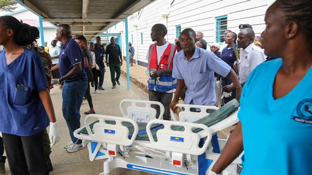 Bus crash kills 25 people returning from funeral in Kenya Bus crash kills 25 people returning from funeral in Kenya