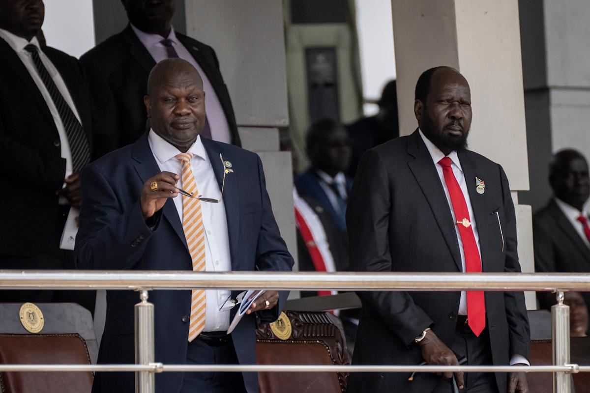Presidents of South Sudan and Kenya push for a resolution in stalled peace talks Presidents of South Sudan and Kenya push for a resolution in stalled peace talks