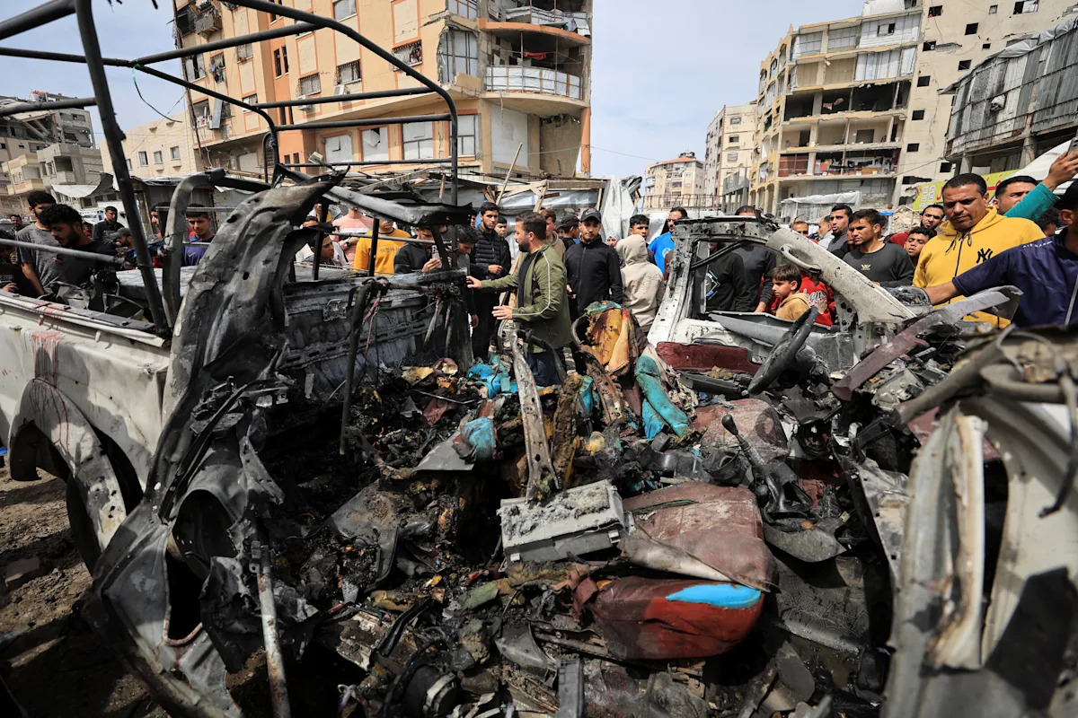 Israeli attacks kill 11, including two children, in day of strikes on Gaza Israeli attacks kill 11, including two children, in day of strikes on Gaza