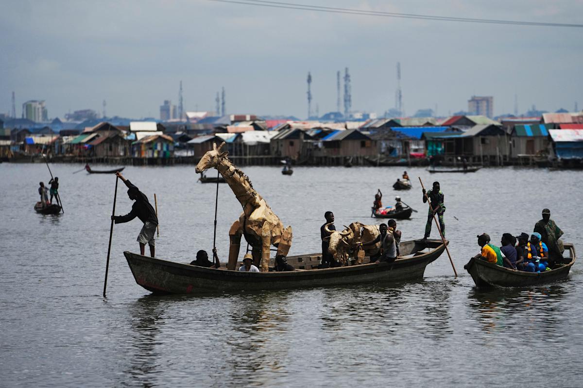 In Nigeria’s floating slum, ‘The Herds’ tour spotlights climate change where it’s felt the most In Nigeria’s floating slum, ‘The Herds’ tour spotlights climate change where it’s felt the most